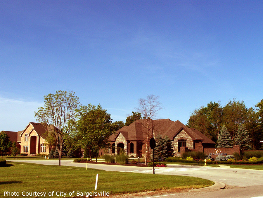 Claybourne Subdivision on Smokey Row Road in Bargersville Indiana