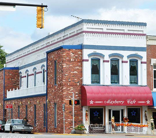 Mayberry Cafe Restaurant, Danville, Indiana, west of Indianapolis