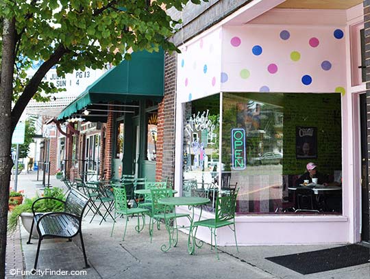 The Wiggles Cafe in downtown Danville, Indiana