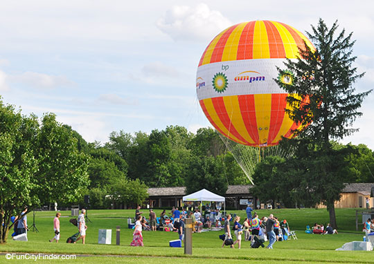 Photo of the Conner Prairie BP Balloon in Fishers, Indiana