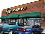 Eddy’s Neighborhood Bar and Grill Restaurant in Geist, Indiana, northeast of Indianapolis