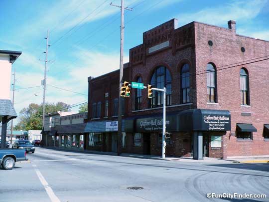 Photograph of the Grafton Peek Ballroom in Greenwood, Indiana