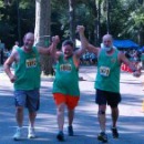 3 racers finish the JMF 5K