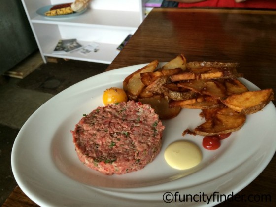 Milktooth Fletcher Place #IndianapolisIN Steak Tartare