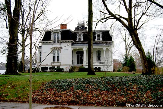 Photo of a historic home in downtown Martinsville
