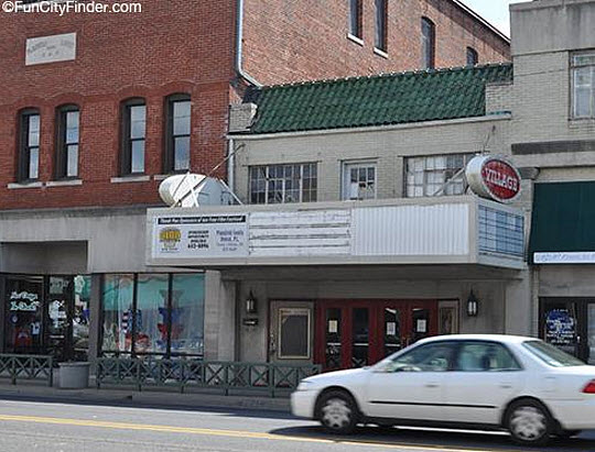 Village Theater in downtown Plainfield, Indiana