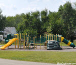 Playground facilities in Asa Bales Park, Westfield, Indiana